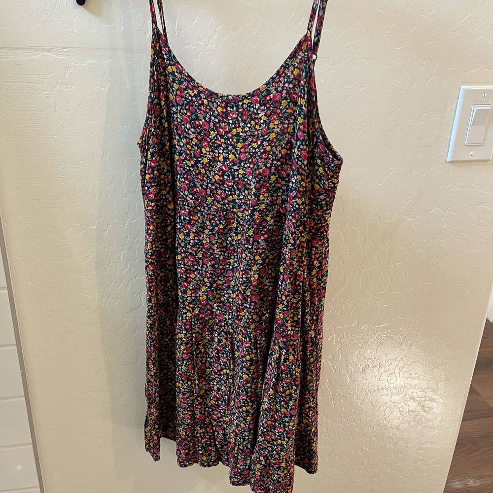 Floral tank dress